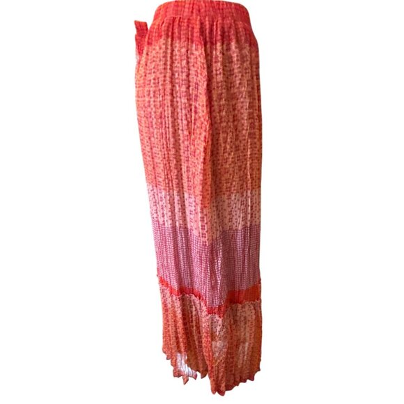 VTG Jaclyn Smith Womens Maxi Skirt Size L Boho Chic Artsy - Picture 3 of 6